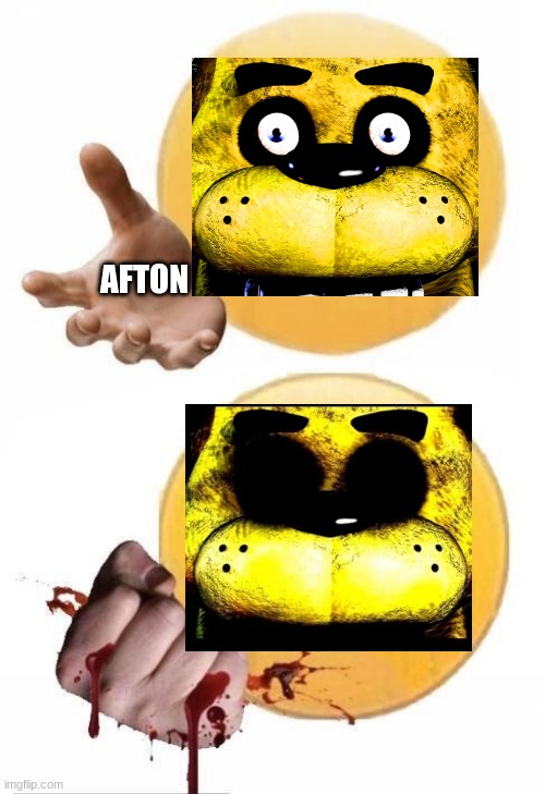 Squish | AFTON | image tagged in squish | made w/ Imgflip meme maker