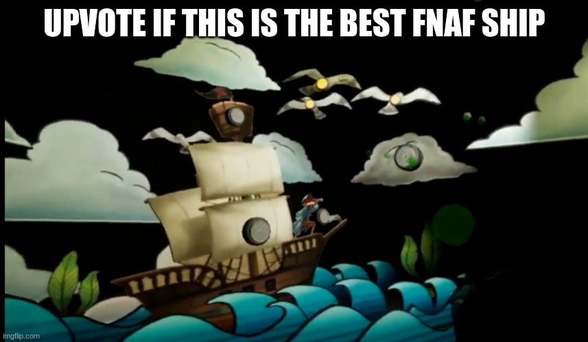 UPVOTE IF THIS IS THE BEST FNAF SHIP | made w/ Imgflip meme maker