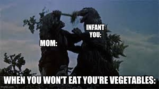 HERE COMES THE AIRPLANE!!!!!!!!!!!!!!!!!!!!!!!!!!!!! | INFANT YOU:; MOM:; WHEN YOU WON'T EAT YOU'RE VEGETABLES: | image tagged in tree | made w/ Imgflip meme maker