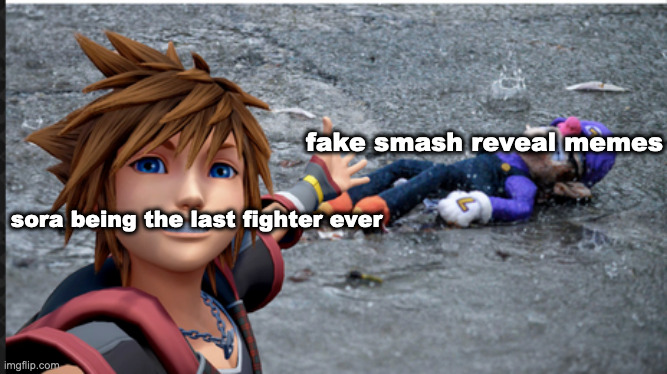 fake smash reveal memes; sora being the last fighter ever | made w/ Imgflip meme maker