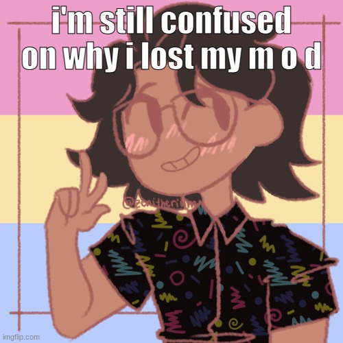 What A Loser | i'm still confused on why i lost my m o d | image tagged in what a loser | made w/ Imgflip meme maker