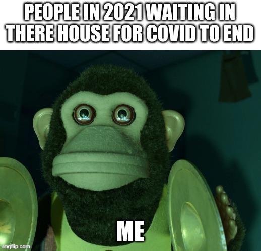 PEOPLE IN 2021 WAITING IN THERE HOUSE FOR COVID TO END; ME | image tagged in covid peolple,playing games | made w/ Imgflip meme maker