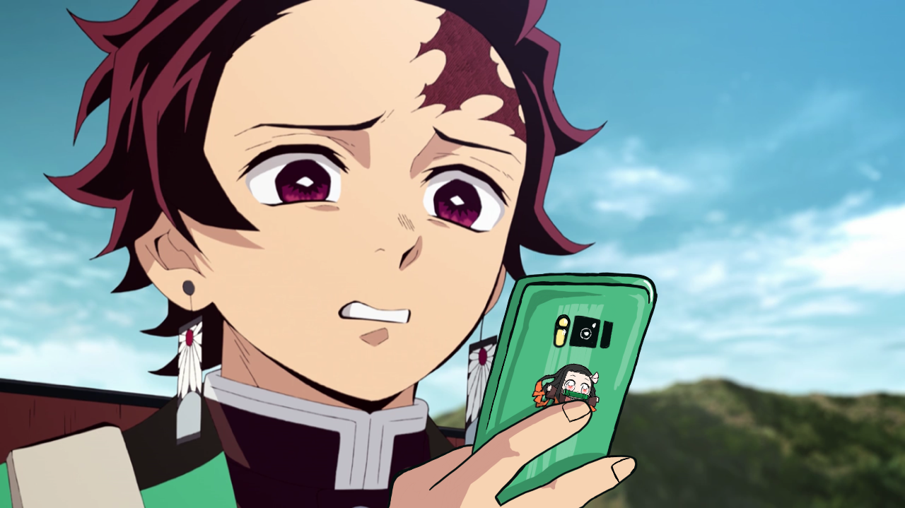 Tanjiro Blank Meme Template