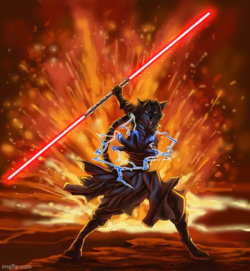 Cool furry star Wars art by Javier Perez | image tagged in star wars,cool | made w/ Imgflip meme maker