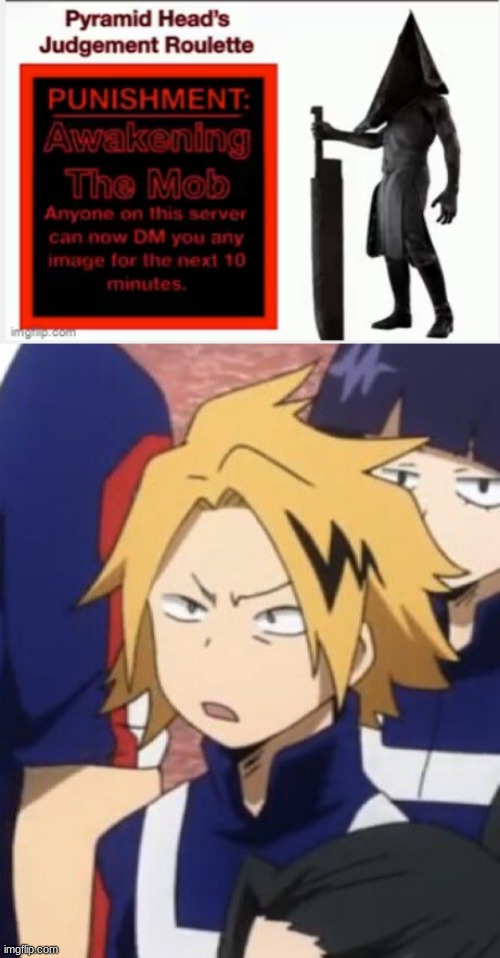 was dis | image tagged in confused denki | made w/ Imgflip meme maker