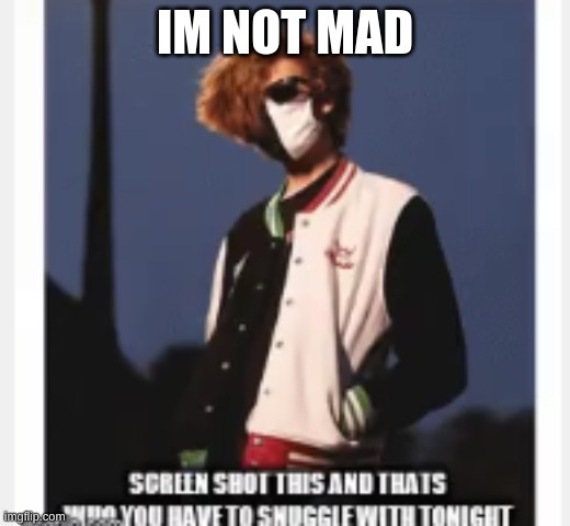 IM NOT MAD | made w/ Imgflip meme maker