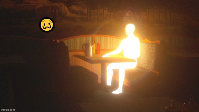 Glowing Guy | 🥴 | image tagged in why is this an emoji | made w/ Imgflip meme maker