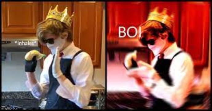 I like this. -Ranboo | image tagged in inhales boi but it's ranboo edition | made w/ Imgflip meme maker