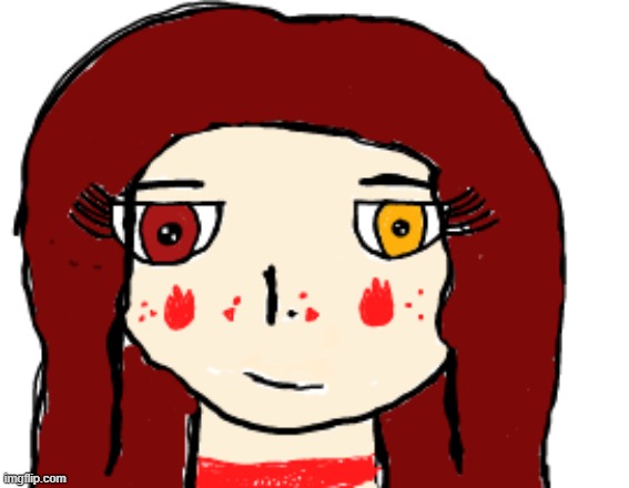 New OC her name is Arson (mod note: hell yeah) | made w/ Imgflip meme maker