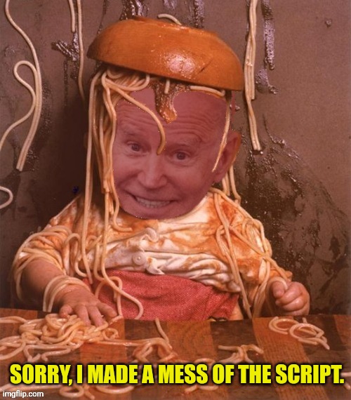 Uh Oh Spaghetti ohs | SORRY, I MADE A MESS OF THE SCRIPT. | image tagged in uh oh spaghetti ohs | made w/ Imgflip meme maker