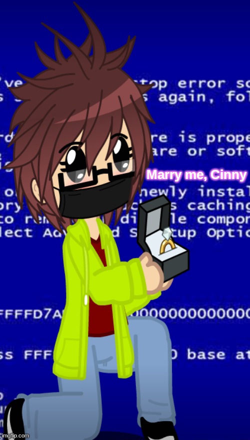Marry me, Cinny | made w/ Imgflip meme maker