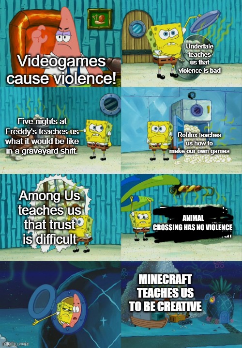*insert title here* | ANIMAL CROSSING HAS NO VIOLENCE | image tagged in tags | made w/ Imgflip meme maker
