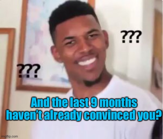 Nick Young | And the last 9 months haven’t already convinced you? | image tagged in nick young | made w/ Imgflip meme maker