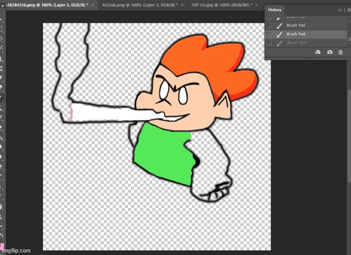 progress #2 (I gotta fix that right eye) | made w/ Imgflip meme maker