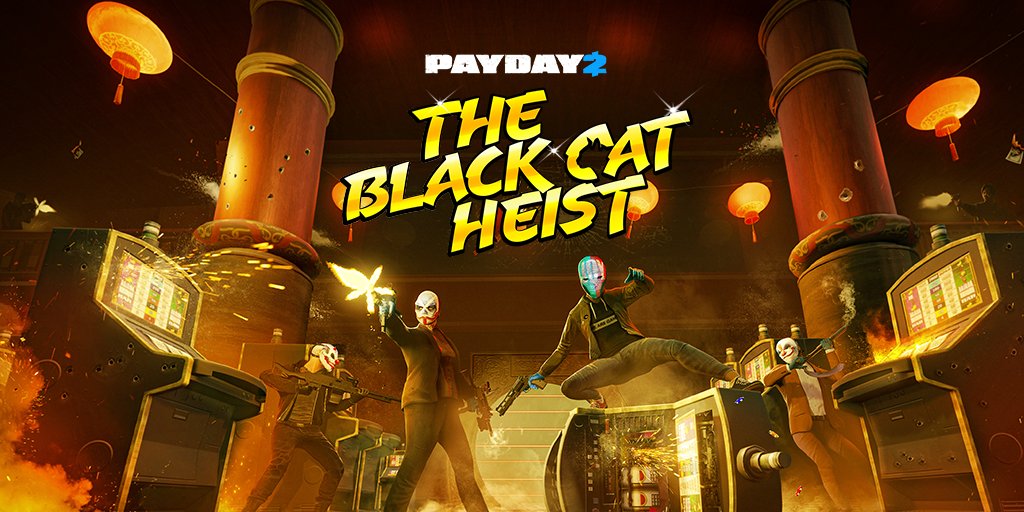 High Quality The Black Cat Heist Blank Meme Template