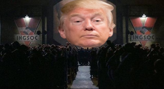 Just another Trump rally | image tagged in big brother 1984 | made w/ Imgflip meme maker