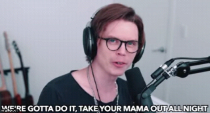 Gm | image tagged in we're gotta do it | made w/ Imgflip meme maker