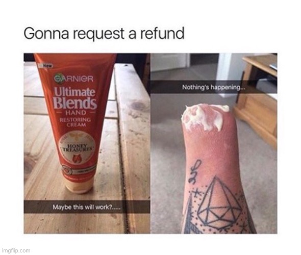 Give me a H a n d with this cream please. | image tagged in memes,funny,dark humor,lol,oop,rip | made w/ Imgflip meme maker