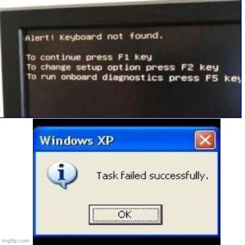 mission failed successfully | image tagged in memes | made w/ Imgflip meme maker