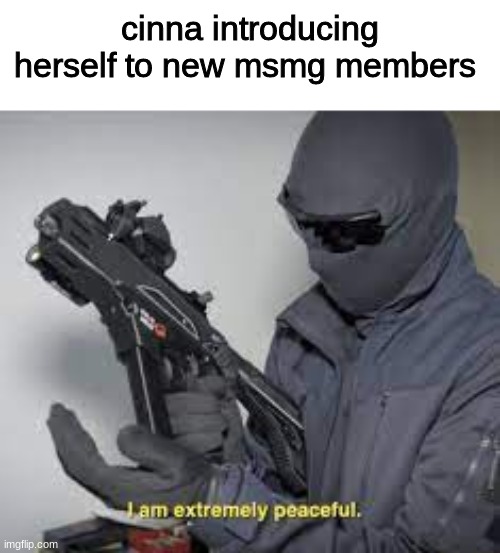 FASX | cinna introducing herself to new msmg members | made w/ Imgflip meme maker