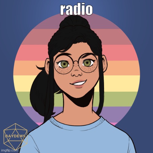 r a d i o | radio | image tagged in r a d i o,proplapsed asshole xd | made w/ Imgflip meme maker