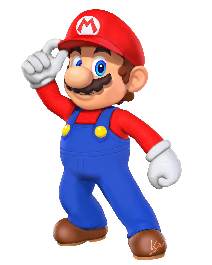 High Quality Super mario png Blank Meme Template