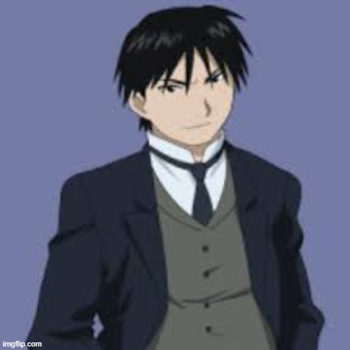 Everyone STFU its Colonel Mustang in a suit | made w/ Imgflip meme maker