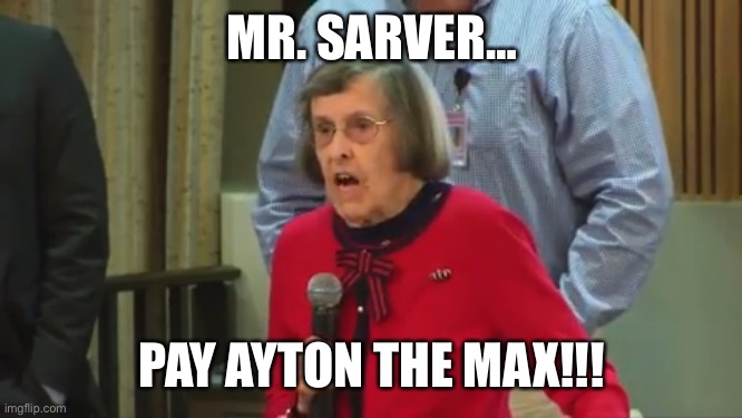 Greta getting excited for Suns basketball |  MR. SARVER…; PAY AYTON THE MAX!!! | image tagged in phoenix,basketball,nba memes,memes,greta | made w/ Imgflip meme maker