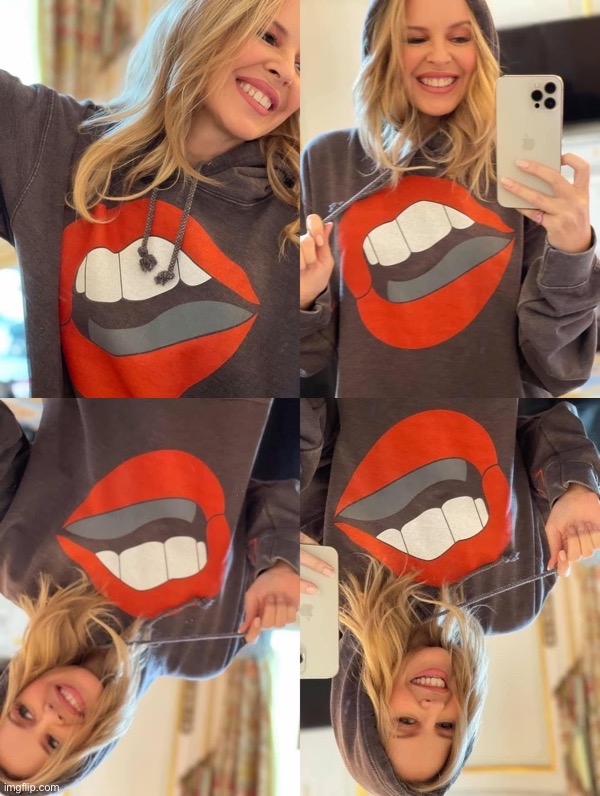 image tagged in kylie lips sweater 1,kylie lips sweater 2 | made w/ Imgflip meme maker