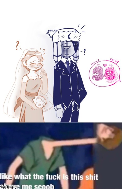 image tagged in like what the f ck is this sh t above me scoob | made w/ Imgflip meme maker