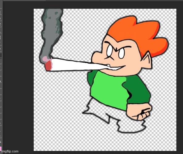 progress #3 finished smoke | made w/ Imgflip meme maker
