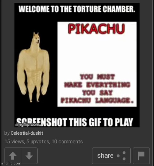 Pika pi -_- (Le translation: well shit) | made w/ Imgflip meme maker