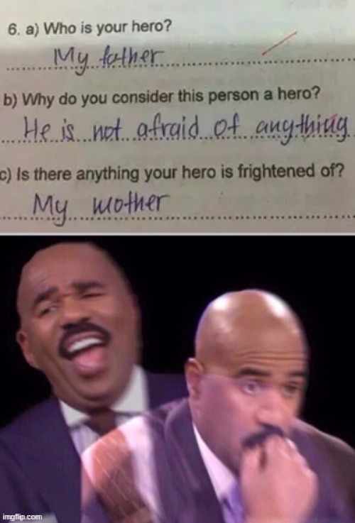 image tagged in steve harvey laughing serious,funny kid testing,funny,memes | made w/ Imgflip meme maker