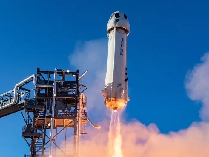Jeff Bezo’s Space Rocket Blank Meme Template