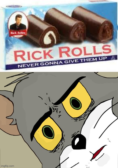 Ha i have rickrolled u by food | image tagged in memes,unsettled tom | made w/ Imgflip meme maker