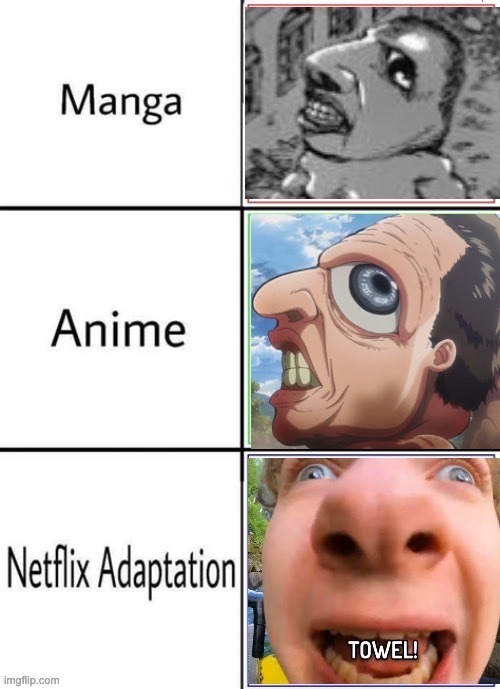aot netflix adaption | image tagged in memes,aot | made w/ Imgflip meme maker