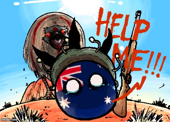 AUSTRALIAN EMU WAR | image tagged in australian emu war | made w/ Imgflip meme maker