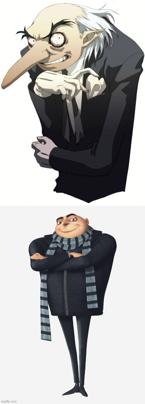 Igor Looks Like A Thinner Version Of Gru To Me R Persona