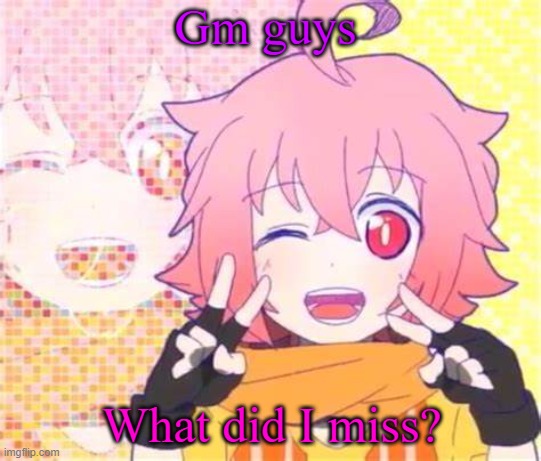 Akira | Gm guys; What did I miss? | image tagged in akira | made w/ Imgflip meme maker