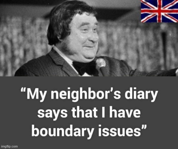 Boundary Issues ! | image tagged in dear diary | made w/ Imgflip meme maker