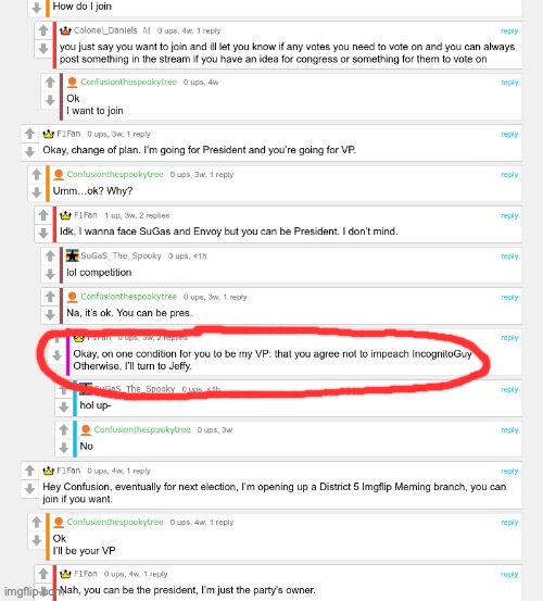 Shocking news over at district 5 (if this is an infringement of the mudslinging rule feel free to unfeature) mod note: It isn't | made w/ Imgflip meme maker