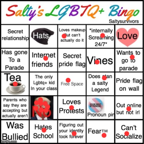 *sobs in trying to be a part of trends here* | image tagged in the pride bingo | made w/ Imgflip meme maker