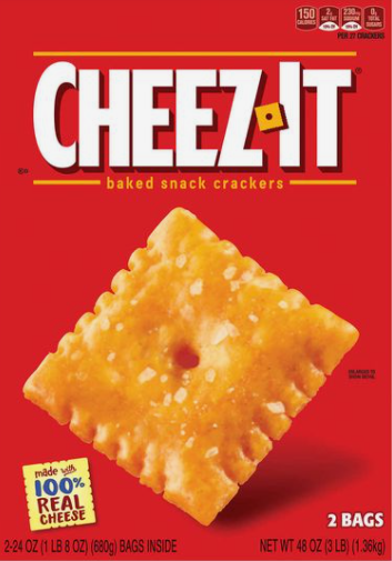 High Quality Cheez-It Crackers Blank Meme Template