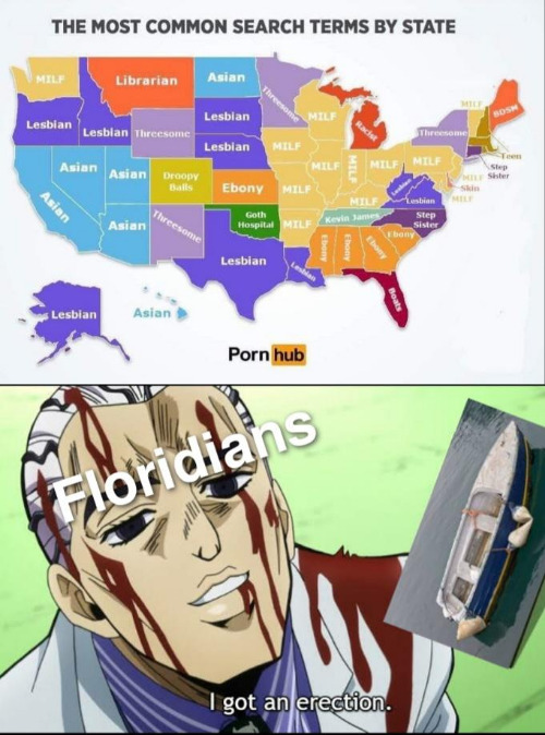 why Florida ಠ_ಠ | image tagged in anime,pornhub,florida,boat | made w/ Imgflip meme maker