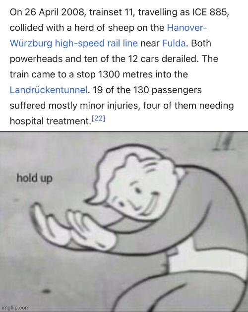 image tagged in train,fallout hold up | made w/ Imgflip meme maker