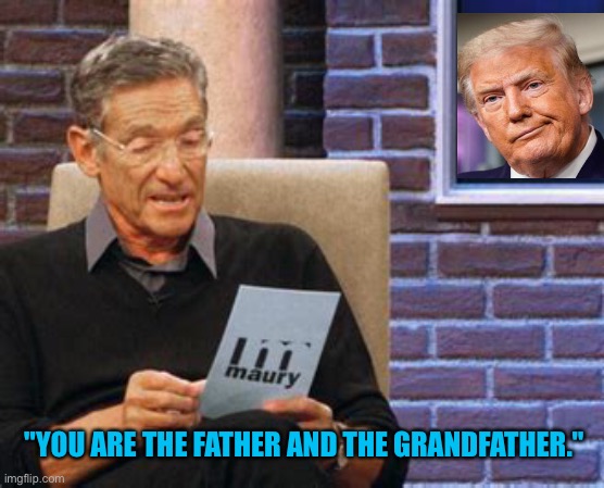 pa and grandpa | "YOU ARE THE FATHER AND THE GRANDFATHER." | image tagged in politically correct | made w/ Imgflip meme maker