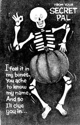 Zodiac Halloween card Blank Meme Template