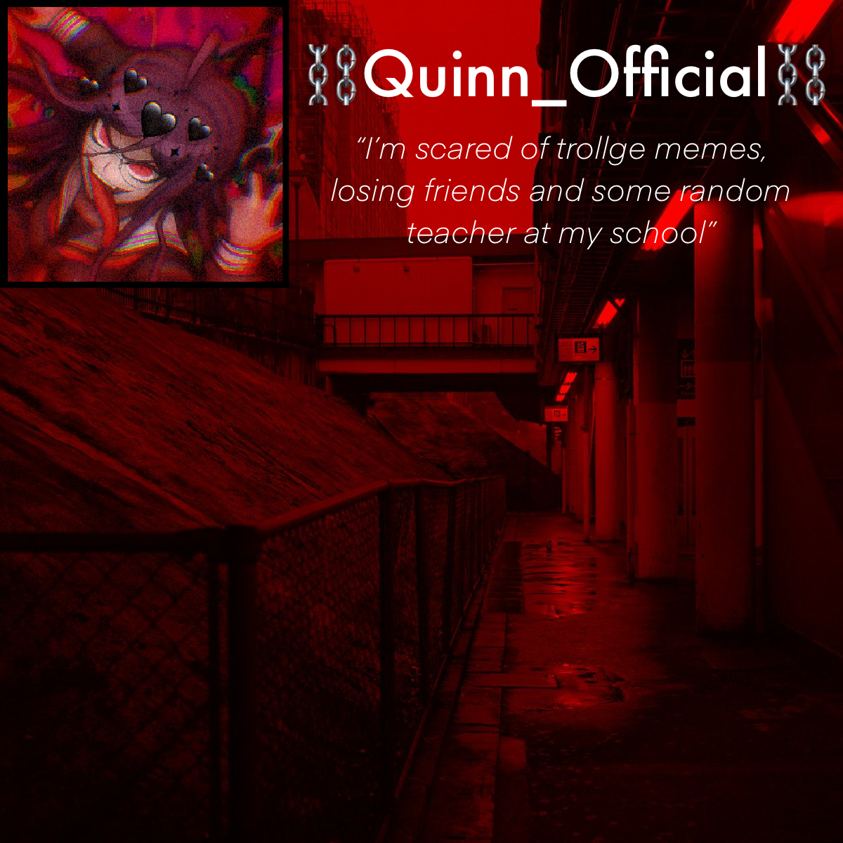 High Quality Quinn’s Announcement Template Blank Meme Template