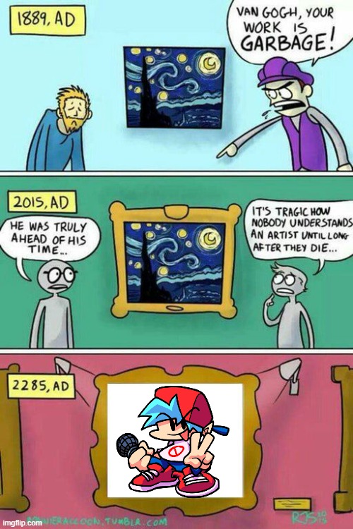 Van Gogh Meme Template | image tagged in van gogh meme template | made w/ Imgflip meme maker