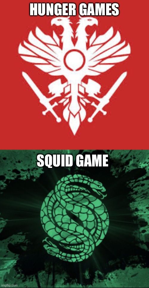 I haven’t watched squid game but I know what it’s about | HUNGER GAMES; SQUID GAME | image tagged in destiny 2 | made w/ Imgflip meme maker